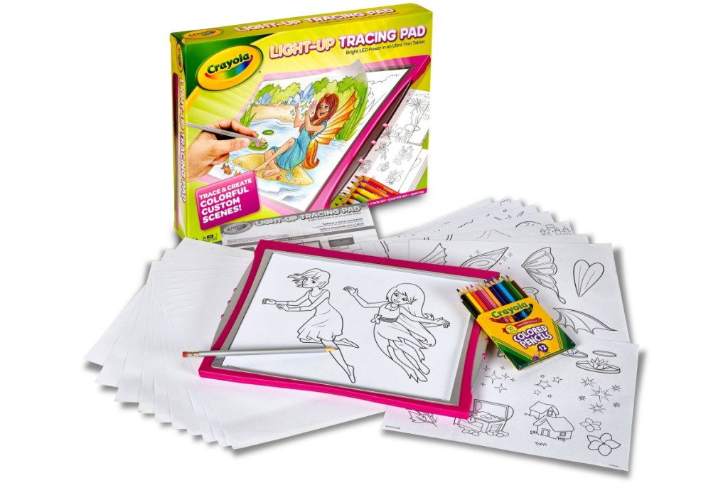 Crayola Light Up Tracing Pad Pink