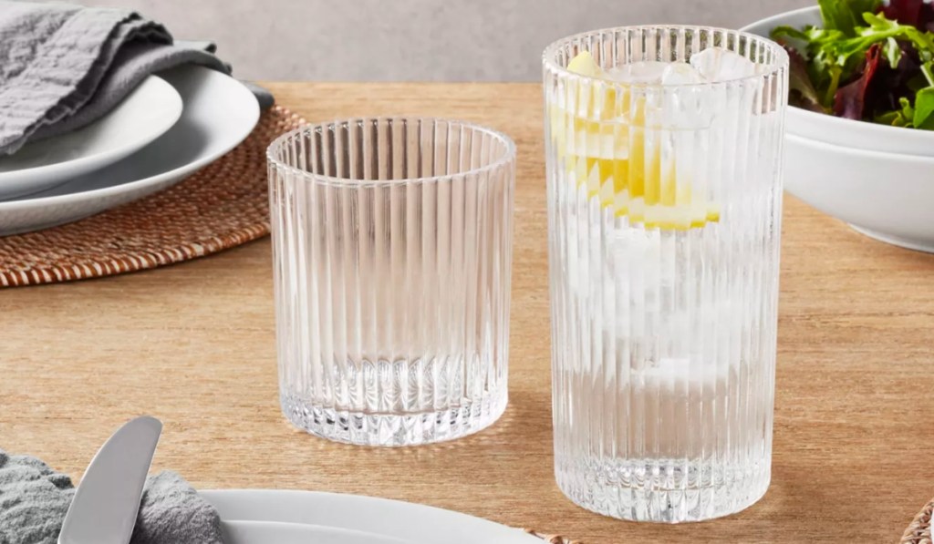 Member's Mark Fluted Crystal Drinkware Set