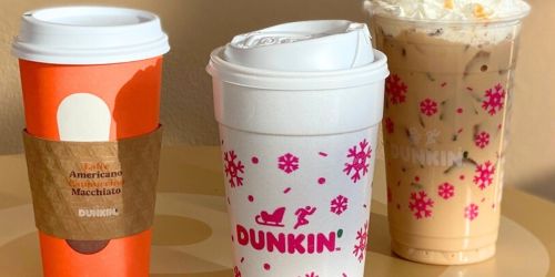 Dunkin’s Holiday Drinks Are Here! Plus, Free Donut Wednesdays Start 11/6