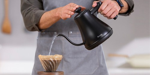 Smart Electric Gooseneck Kettle Only $54 Shipped on Amazon | Control w/ a Phone OR Alexa!