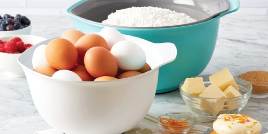 KitchenAid 3-Piece Mixing Bowls Set Only $13.99 on Amazon & Target (Reg. $32)