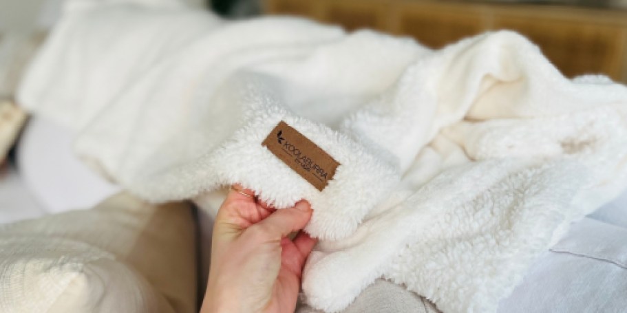 Koolaburra by UGG Blankets from $19.99 on Kohls.com (Cozy Gift Ideas!)