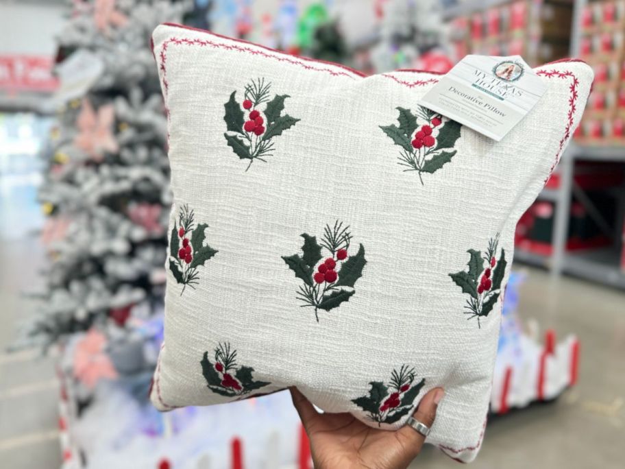 Multicolor Holly Decorative Pillow