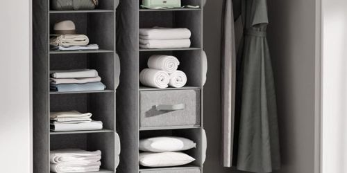 Hanging 6-Shelf Closet Organizer ONLY $18.99 Shipped on Amazon (Regularly $30)