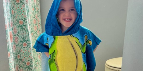50% Off Poncho Hooded Beach Towels on Amazon
