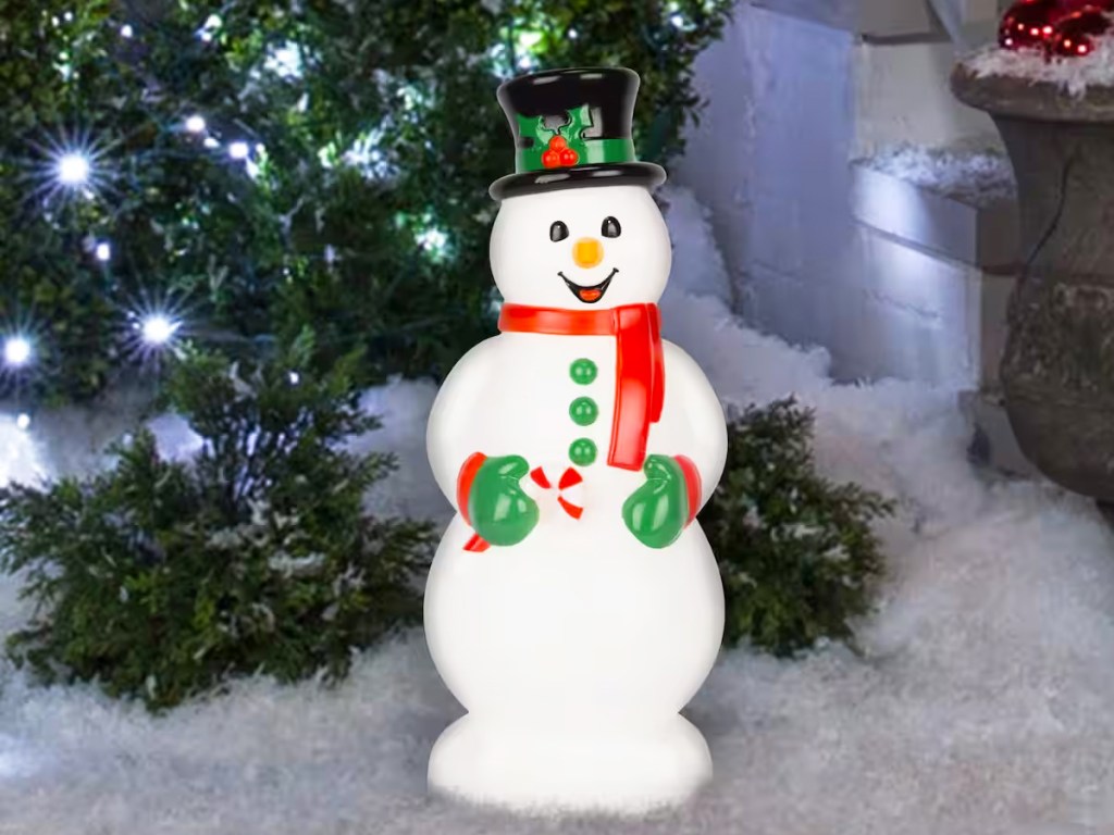 Snowman Lighted Blow Mold