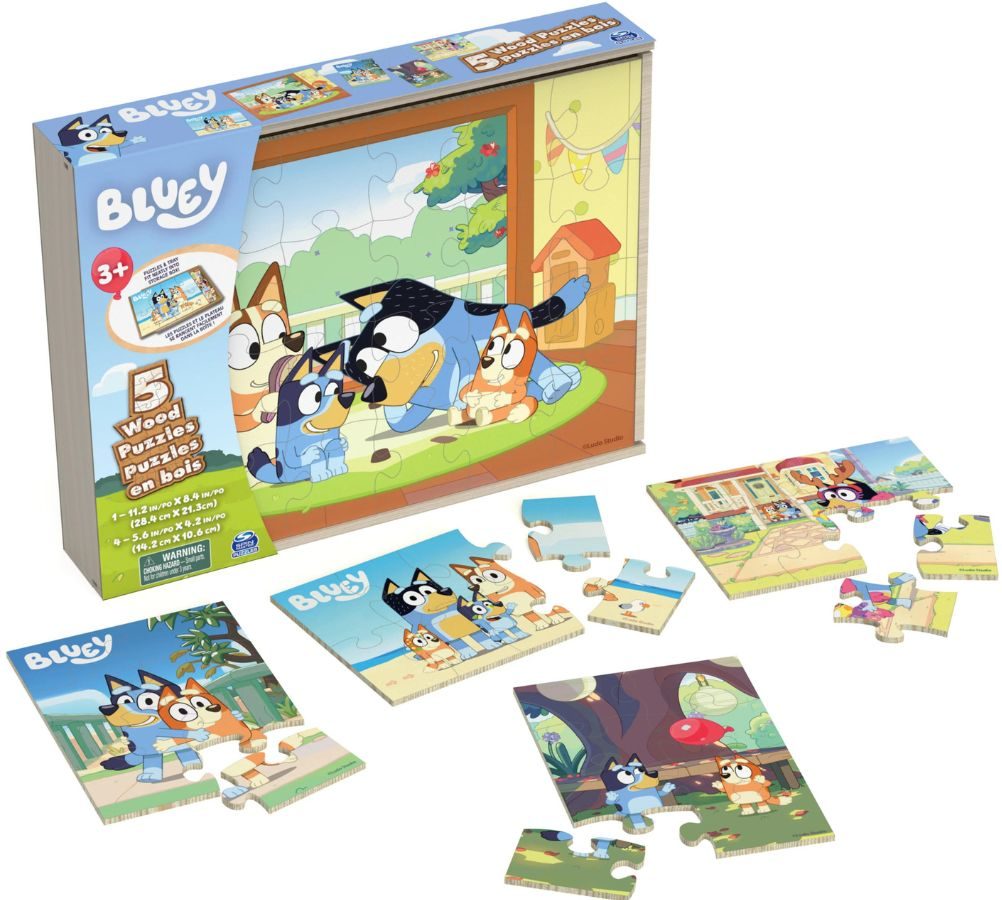 Spinmaster Bluey Puzzle Box Set