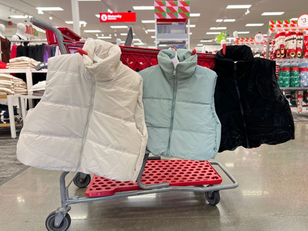 Target Puffer Vests