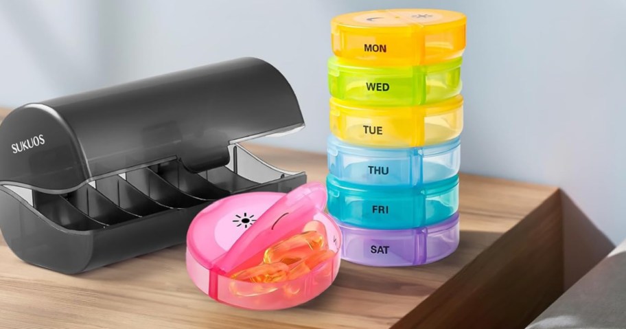 Weekly Pill Organizer on desktop