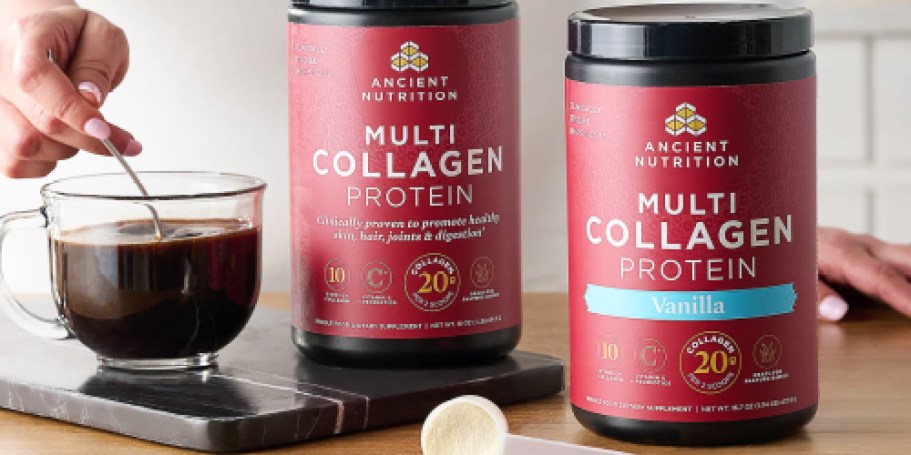 Ancient Nutrition Multi Collagen Protein 2-Pack from $45 Shipped ($100 Value)