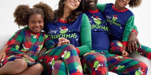 Kohl’s Matching Family Pajamas from $16 Shipped | The Grinch, Bluey, Disney, & More