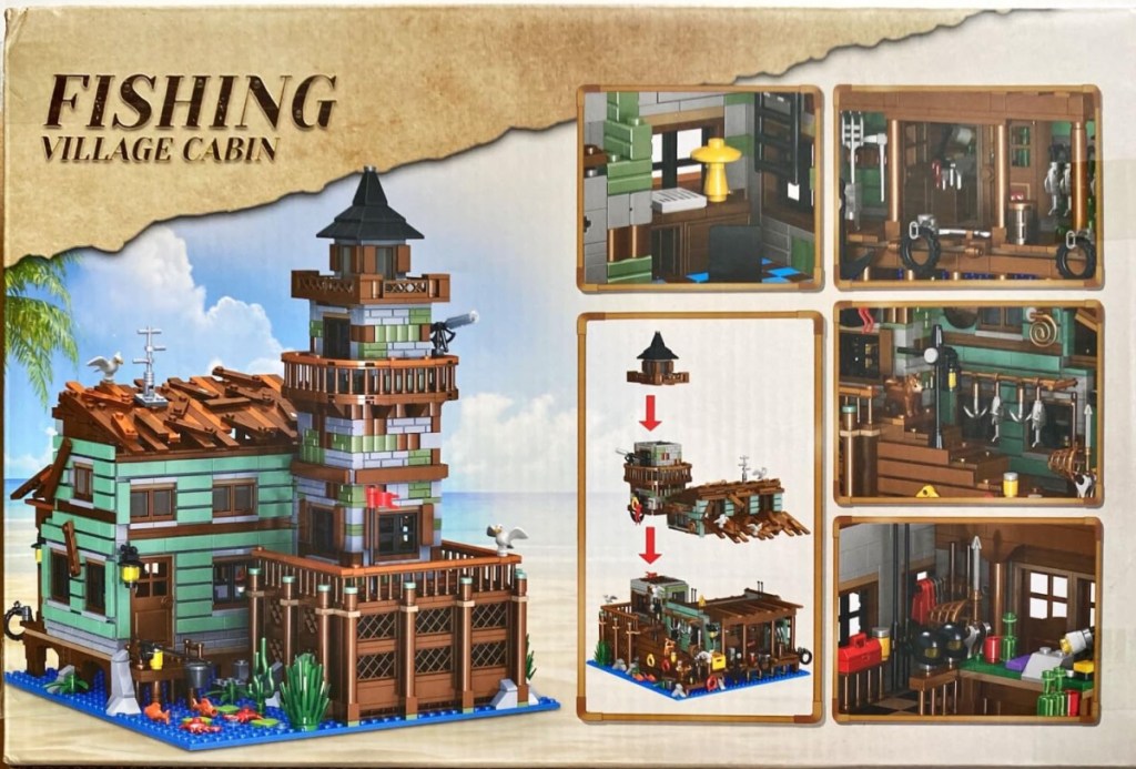 Fishing Village Store House Mini Building Set