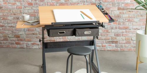 Artist’s Loft Creative Center Desk w/ Tilting Top & Stool ONLY $74.99 on Michaels.com (Reg. $220)