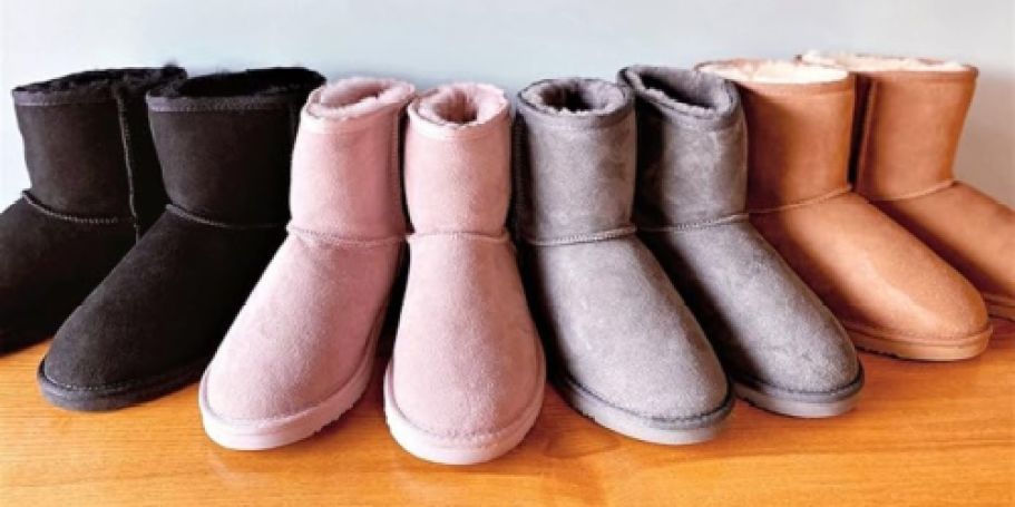 Dearfoams Women’s Shearling Boots as Low as $45 Shipped (Reg. $110) | Affordable UGG Alternative!