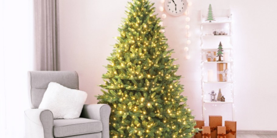 Pre-Lit 7.5′ Christmas Tree Just $398 Shipped for Lowe’s Rewards Members (9 Lighting Functions)