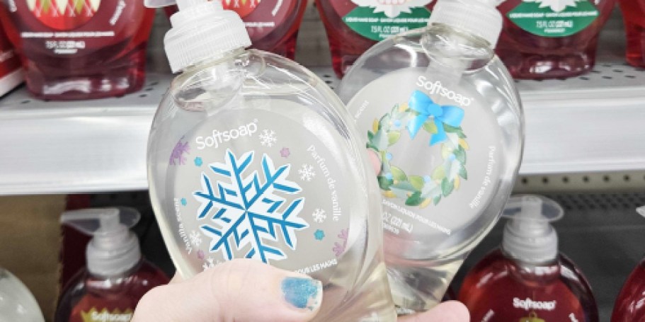 Softsoap Christmas Hand Soaps Just $1 at Walmart