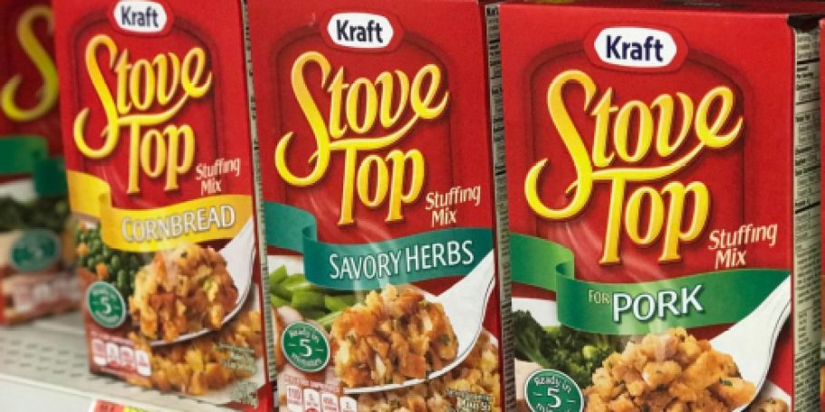 Stove Top Stuffing Only $1.43 Shipped on Amazon (Currently $2.48 at Walmart!)