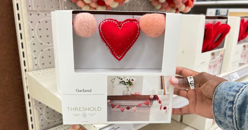 Threshold Valentine Hearts Garland