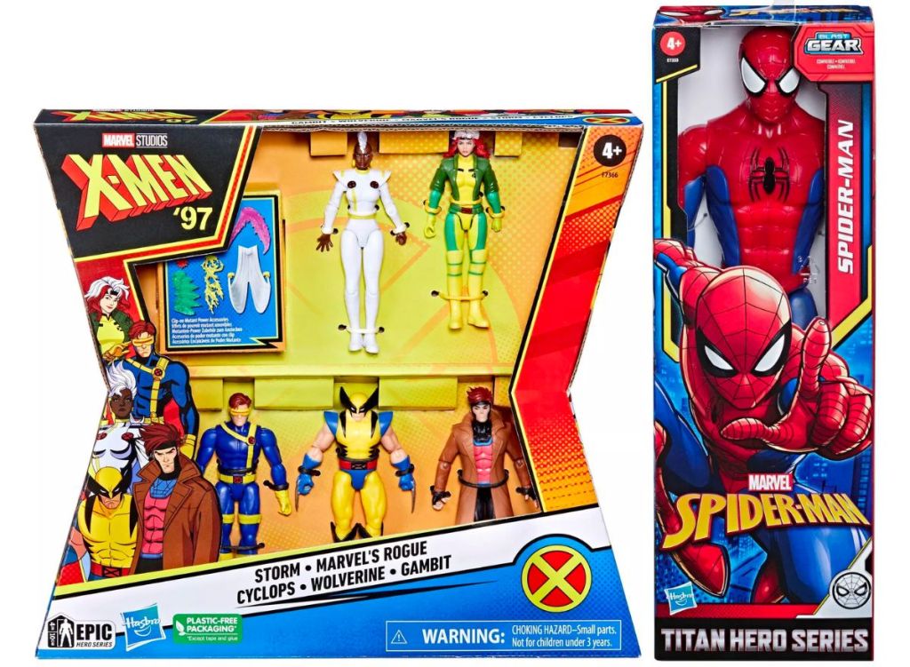 X-Men '97 Epic Hero Action Figure Set - 5pk stock images