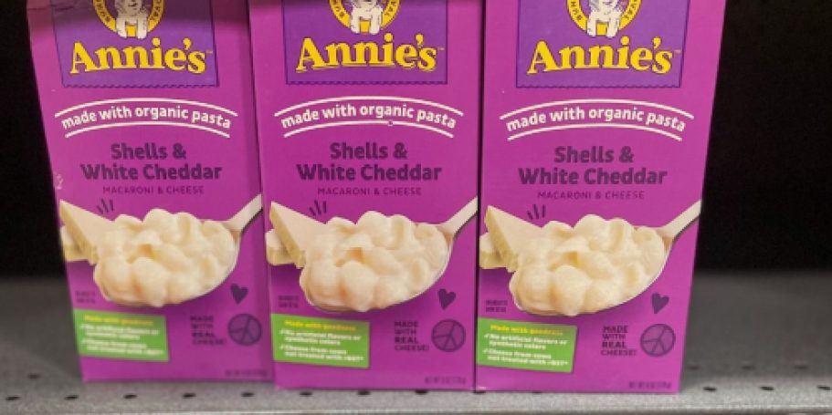 Annie’s Mac & Cheese 4-Pack Only $3.74 Shipped on Amazon – Under $1 Per Box!