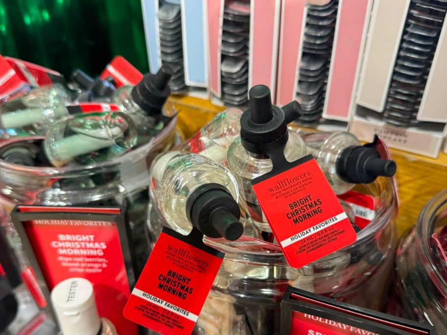 bath and body works Christmas fragrance plug ins