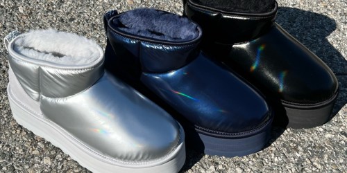 50% Off UGG Boots | Platform Hi Shine Boots Just $94.99 Shipped (Reg. $170)