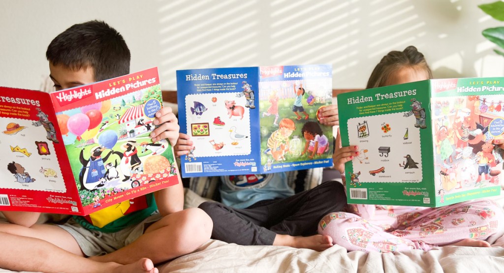 kids reading highlights books