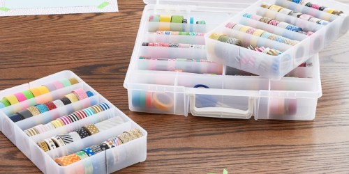 Michaels Craft Storage Sale | Washi Tape Keeper Just $15 (Reg. $42)