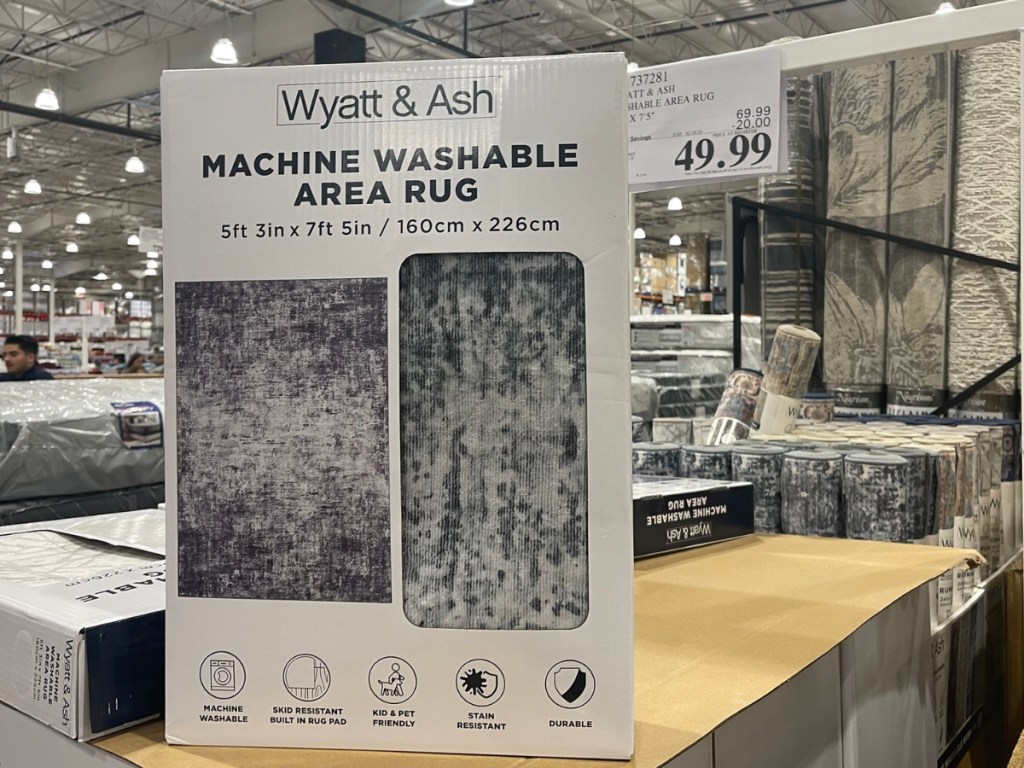 Wyatt & Ash 5' x 7' Washable Rug