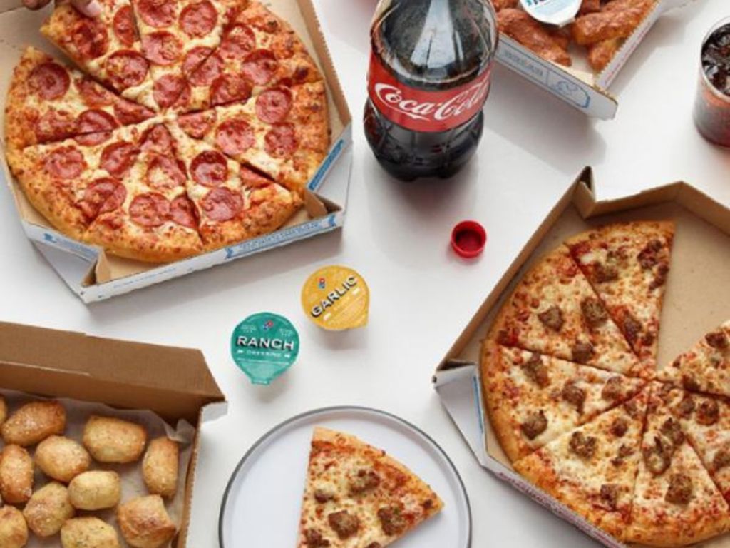 Domino's Perfect Combo: pizzas, soda, and more!