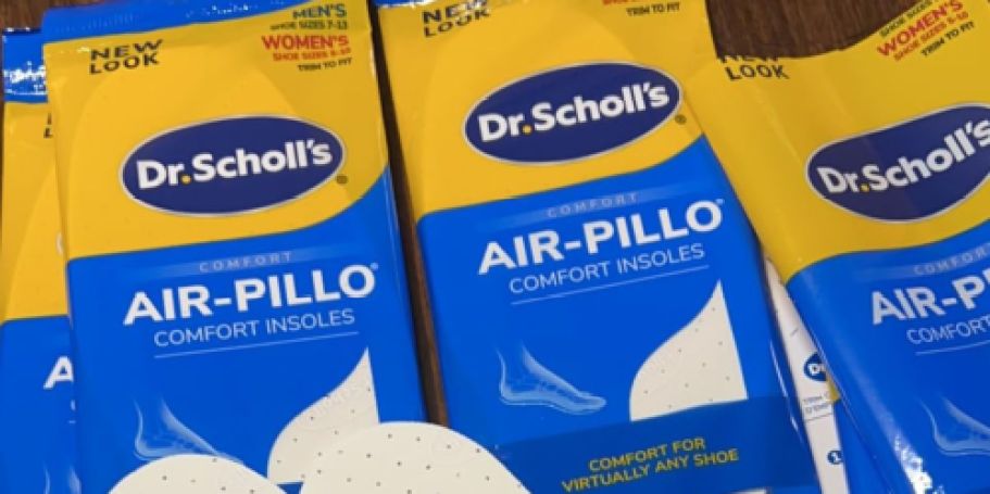 Dr. Scholl’s Air-Pillo Insoles Just $2 Shipped on Amazon