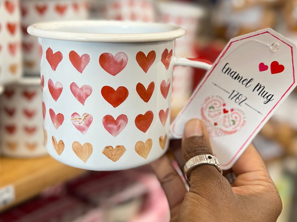 Enamel Heart Mug at CVS