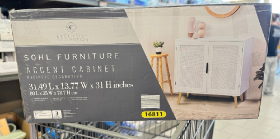 Trendy Rattan Accent Table ONLY $69.99 at ALDI ($270 LESS than World Market’s Version)