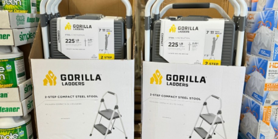 Gorilla Ladders Step Stool Just $19.97 Shipped on HomeDepot.com (Reg. $27)