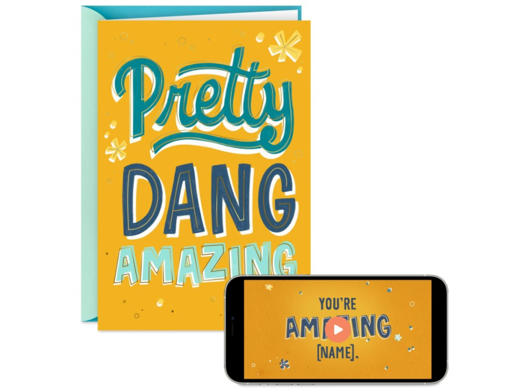 Hallmark Personalized Video Birthday, Congratulations, Thank You Greeting Card