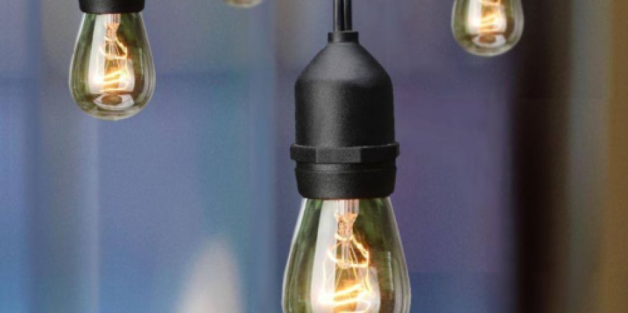 Edison Bulb String Lights Just $19.98 Shipped on HomeDepot.com (Regularly $35)