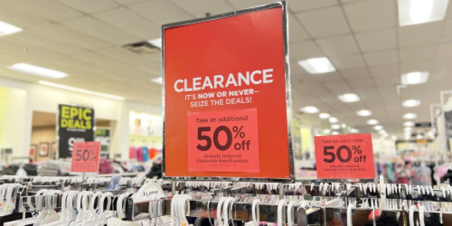 EXTRA 50% Off Kohl’s Clearance + Rare Stacking Coupons (Today Only!)