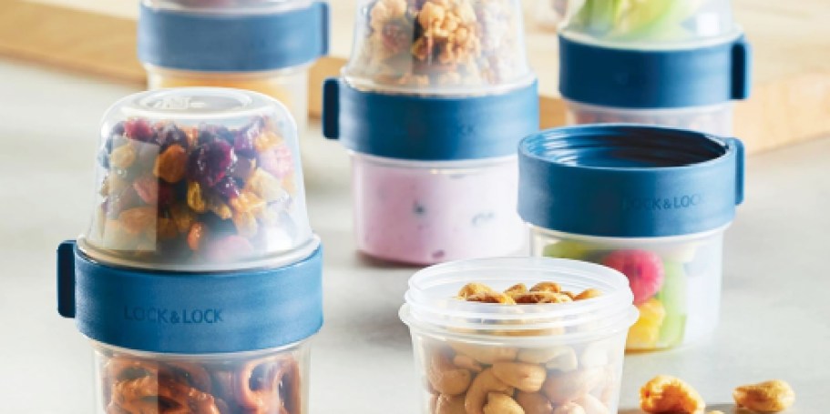 Lock n Lock 2-in-1 Twist Containers 12-Piece Set Only $9.99 on Amazon (Reg. $25)