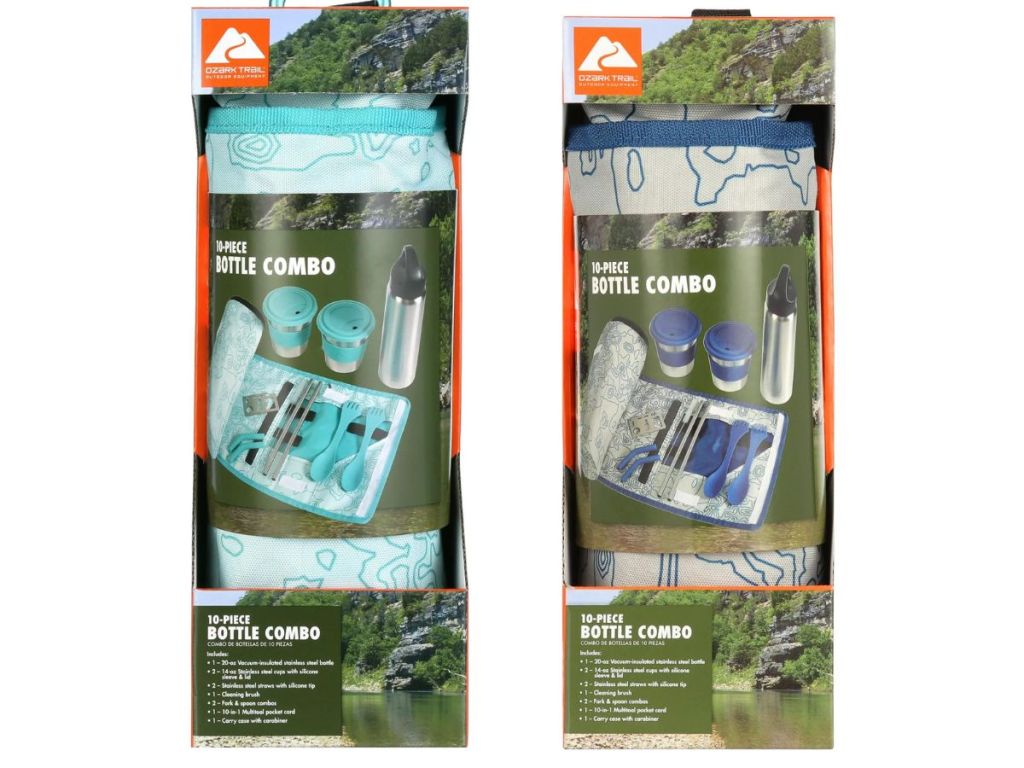 Ozark Trail 10 Piece Cutlery & Drinkware Set