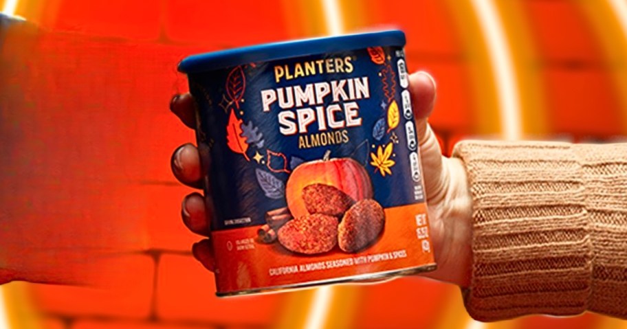 Planters Pumpkin Spice Almonds 15.25oz Can