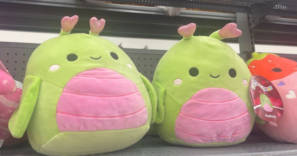 Squishmallows Valentines Grasshopper