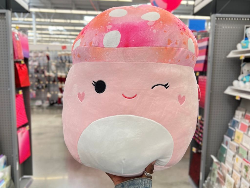 Squishmallows Valentines Molly the Mushroom