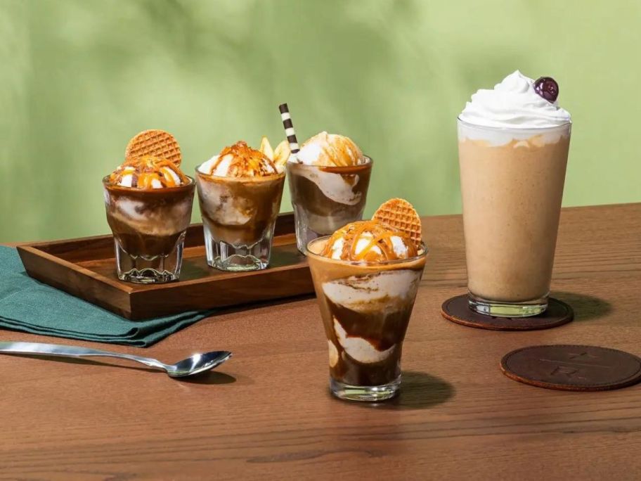 Starbucks Reserve new menu items