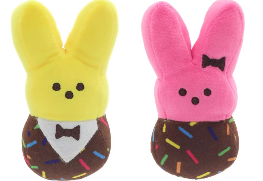 Peeps chocolate scented plush bunnies