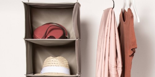 Room Essentials Closet Organizers from $5.60 on Target.com