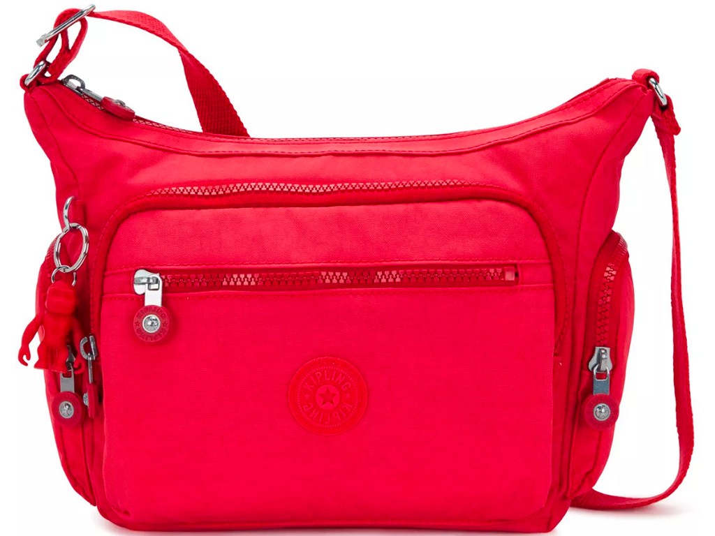 red kipling gabbie crossbody bag 