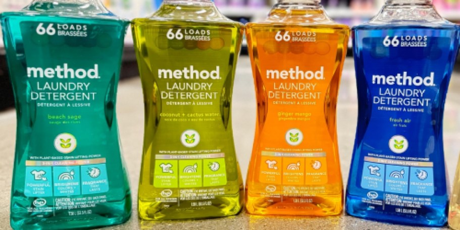 Method Laundry Detergent Just $10 Shipped on Amazon (Regularly $15)