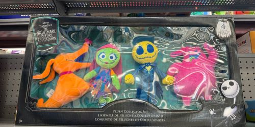 Nightmare Before Christmas Plush Collector Set Only $20.97 at Walmart