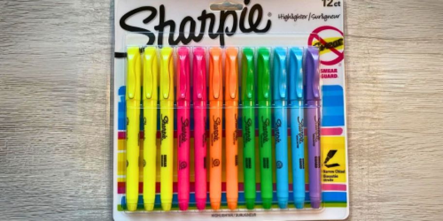 Sharpie Highlighters 12-Count Only $5.36 Shipped on Amazon (Reg. $10)