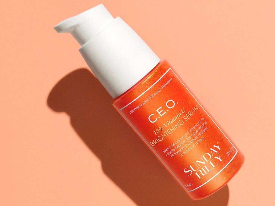 sunday riley ceo brightening serum bottle
